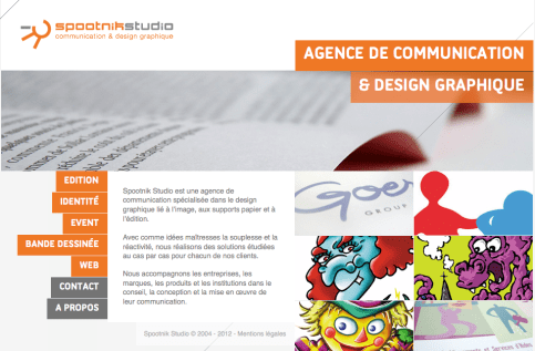 Spootnik Studio mise en page de livres